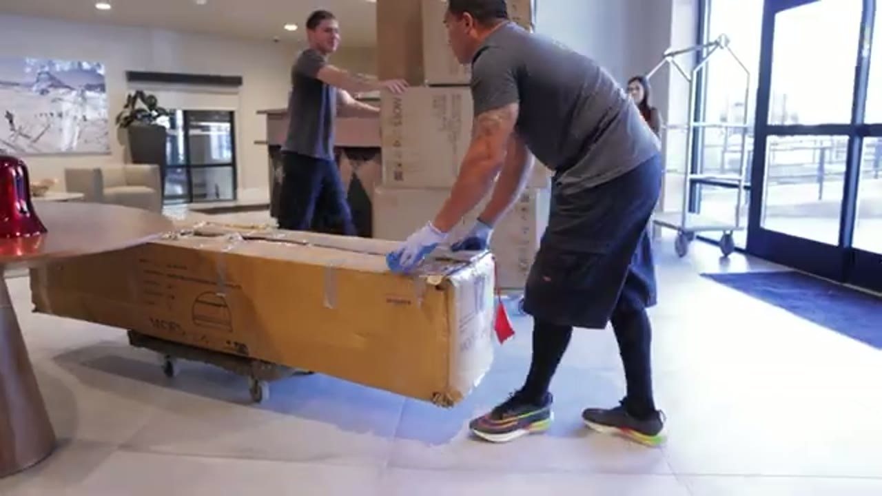 A and D Moving and Hauling crew loading a home in Cincinnati